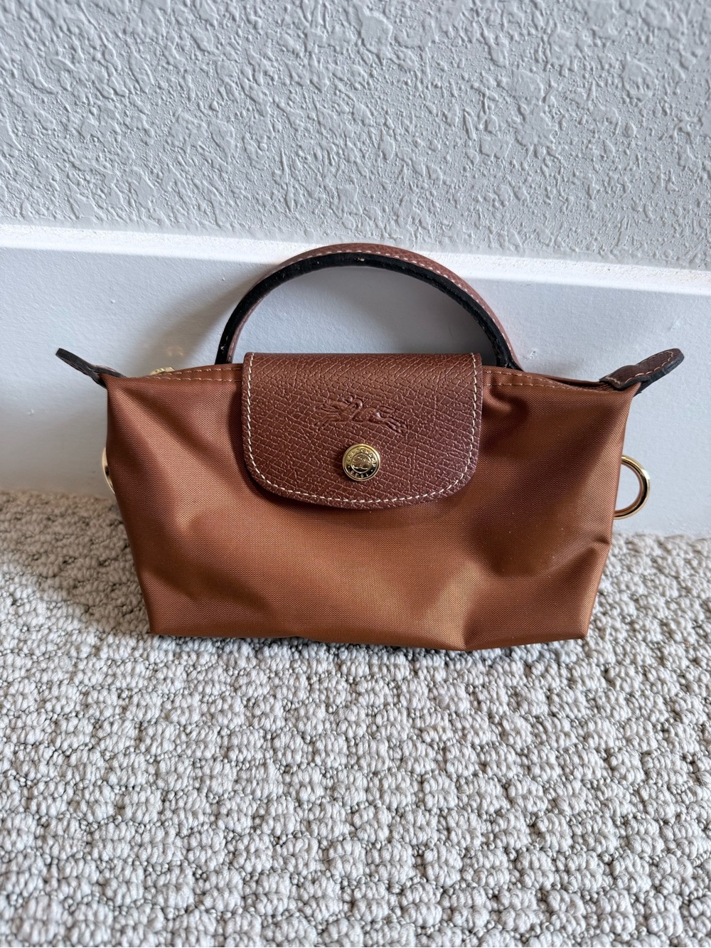 Longchamp Top-Handle Nylon Tote Bag